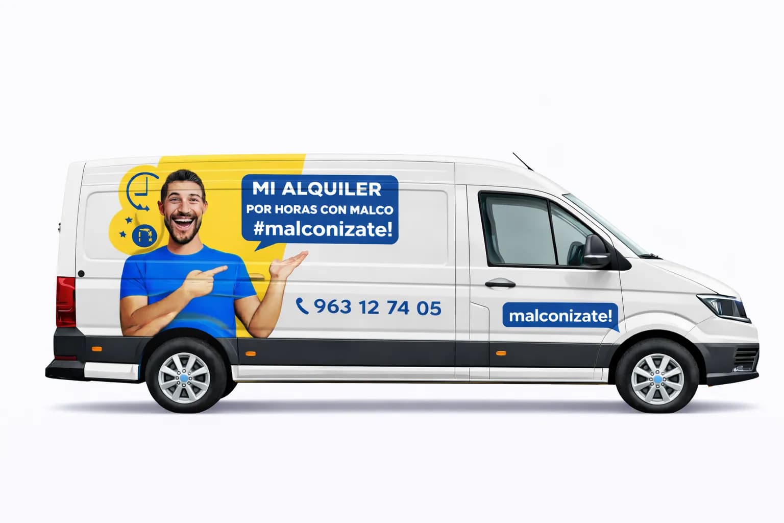 Alquiler VW CRAFTER FURGÓN CARGA 11m³ (O SIMILAR ) - Imagen 1