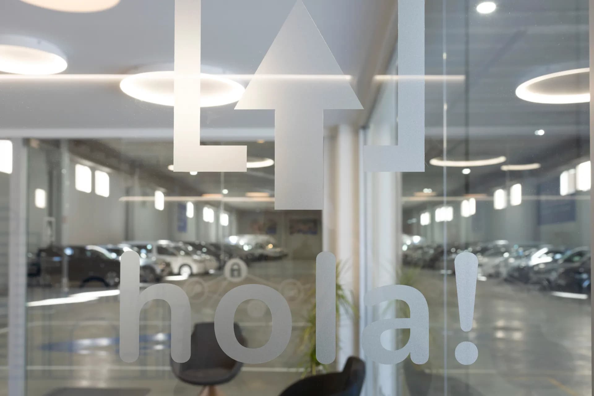 Instalaciones de empresa especializada en renting de vehículos