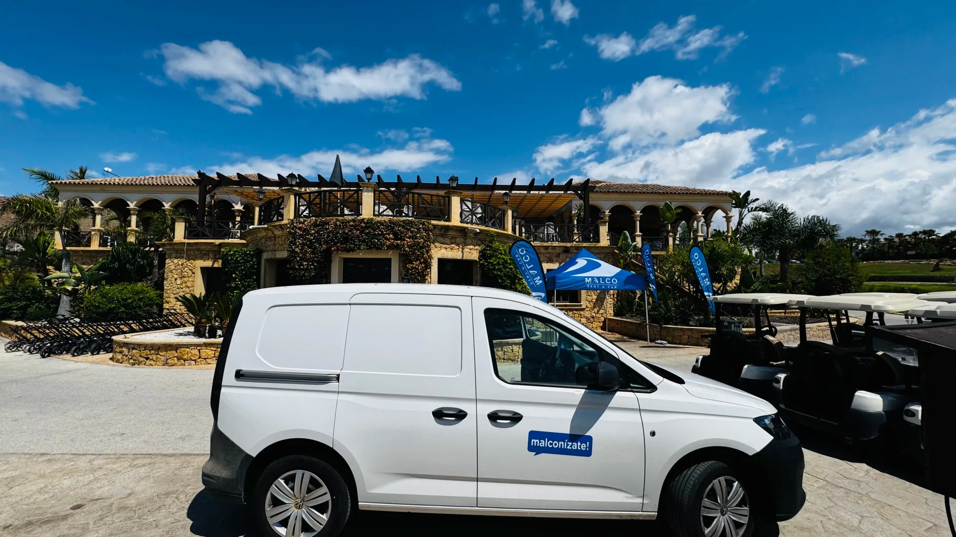 alquiler de coche para jugar al golf en Alicante