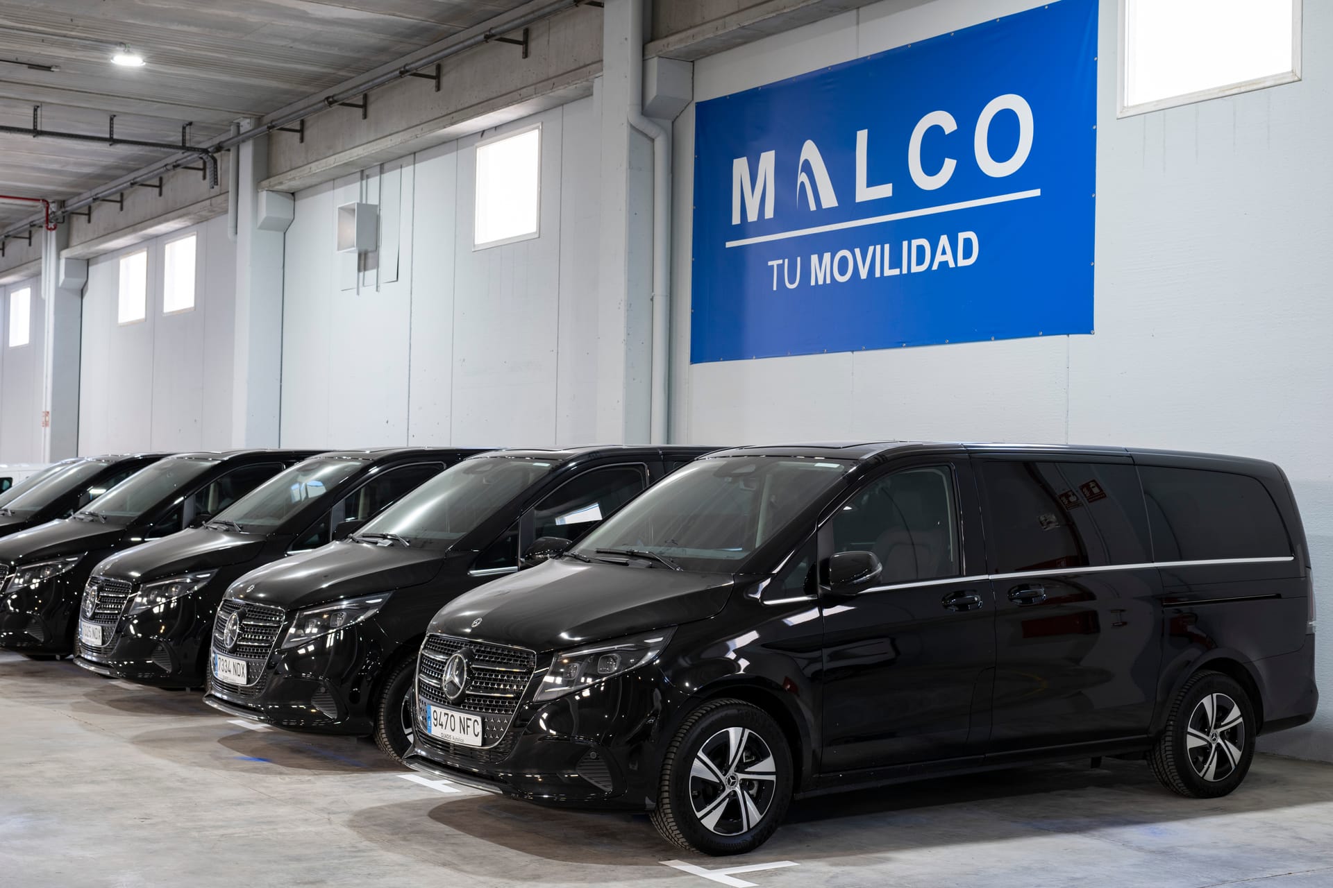 Instalaciones Malco Rent a Car en Barcelona: flota de monovolúmenes disponibles