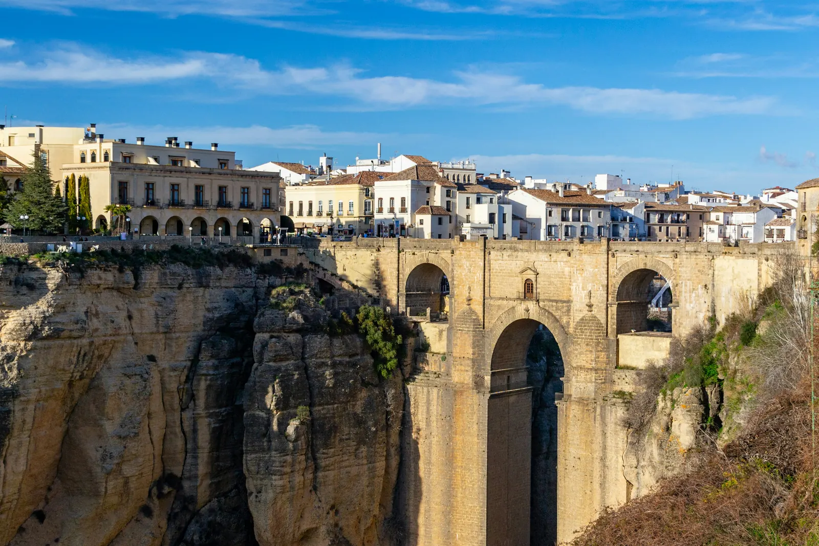Puente Nuevo sobre el Tajo de Ronda, Málaga